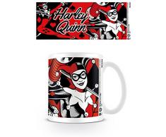 Pyramid International Harley Quinn Keramikbecher, Keramik, Mehrfarbig, 8.5 x 12 x 10.5 cm