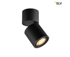 SLV LED Strahler SUPROS 78 dreh- und schwenkbar | Dimmbare Decken-Leuchte individuelle Innen-Beleuchtung | Decken-Spot, Deckenstrahler, Decken-Lampe, LED-Spot | LED Inside, 3000K, EEK A-A++, Schwarz