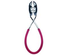 Bugatti Kiss 43–7003 C3U Salat Zange ABS/Stahl rot 8 x 5 x 24 cm