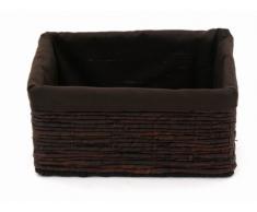 Franz Müller Flechtwaren Aufbewahrungskorb, Korb, Braun, 33 x 22 x 16 cm