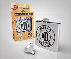 GB Eye HF00008 Flachmann, Motiv The Walking Dead Walker Hunter, mehrfarbig