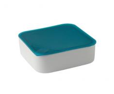 Arzberg Form 3330 Küchenfreunde Frischebox mit Kunsstoffdeckel 18 x 18cm, türkis