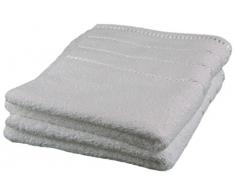 Gözze Handtuch 2er-Set, 100% Baumwolle, 50 x 100 cm, Berlin, Weiß, 101-0000-A4