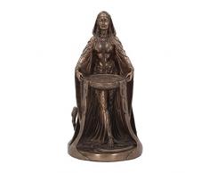 Nemesis Now Dekofigur keltische Danu, Bronze, 28 cm, 17 cm