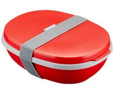 Mepal Ellipse Lunchbox, abs, Rot, One Size