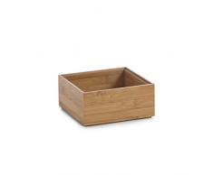Zeller 13330 Ordnungsbox 15 x 15 x 6.5 cm, Bamboo