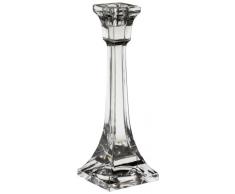 Villeroy & Boch Quartett Kerzenständer, klarer Kerzenhalter für Stabkerzen, stabil und gerade geschnitten, spülmaschinenfest, 21 cm