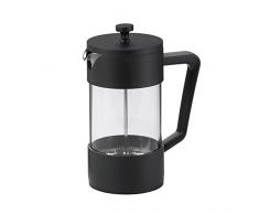 Kela Kaffeebereiter, Roma, Kunststoff, 1 L, Hitzebeständig, Schwarz/Transparent