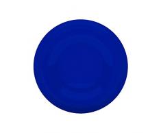 Ornamin Teller tief Ø 22 cm blau Melamin (Modell 505) / Kunststoffteller, Speiseteller, Suppenteller