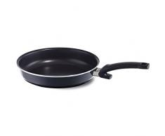 Fissler Protect emax Premium 20 cm Anti-Haft Pfanne, Emaille, schwarz,