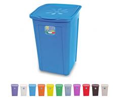 Duplast Wäschesammler Modell Margherita, Orange, 50 l, Mehrfarbig, Einheitsgröße