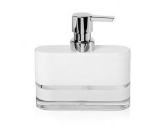 möve Line Seifenspender 13 x 4 x 14 cm aus Acryl, white