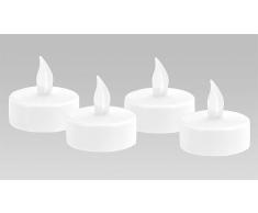 zeitzone LED TEELICHT TEELICHTER Kerze FLACKERND 4 STK