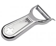 KUHN RIKON Swiss Metallic Sparschäler Julienne, Edelstahl, silber