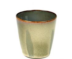 Serax Terres De Rêves Geschirr, Töpferei, blau, grau, One Size