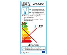Konstsmide 4092-453 LED Dekolichterkette gefrostete Kronen / für Innen (IP20) / 24V Innentrafo / 24 purpure Dioden / transparentes Kabel