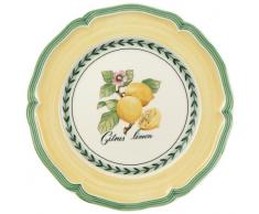 Villeroy & Boch French Garden Valence Frühstücksteller, 21 cm, Premium Porzellan, Weiß/Bunt
