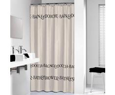 Sealskin 232231365 Textil Duschvorhang Bath and Shower, B x H: 180 x 200 cm