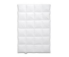 Böhmerwald ® Schlafgenuss Daunendecke, allergikergeeignet, 100 % Gänsedaunen, Füllgewicht: 940 gr., Wärmeklasse: warm, Größe: 155x220 cm, OEKO-TEX ® STANDARD 100