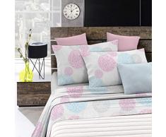 Fantasy Italian Bed Linen Bettwäsche, Molecole, Einzelne, Mikrofaser, Moleküle