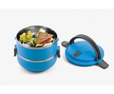 Weis 17360 Lunchbox erweiterbar mit Edelstahleinsatz