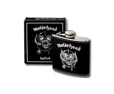 Motörhead Flachmann, Stahl, schwarz, 11x9x2.5 cm