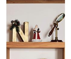 Villeroy & Boch Nostalgic Melody Spieluhr Santa, Porzellan, Rot