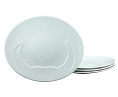 CreaTable 16696, Serie GOURMET, Geschirrset Grillteller MEAT 30,5cm 4 teilig