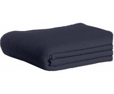 Dormisette Q600 Piqué Baumwolldecke Größe: 150/210 cm, anthrazit