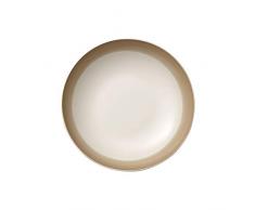 Villeroy & Boch Colourful Life Natural Cotton Schale, 24 cm, Premium Porzellan, Weiß/Beige