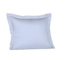 fleuresse Kissenbezug colours 9100-6056, 35x40 cm, Mako Satin, Farbe Bleu, 100% Baumwolle, mit ReiÃverschluss