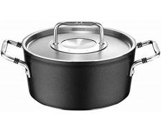 Fissler luno / Aluminium-Kochtopf (Ø 18cm, 2,0 L) inkl. Edelstahl-Deckel, Antihaftversiegelt, Kochtöpfe-beschichtet, für alle Herdarten - auch Induktion