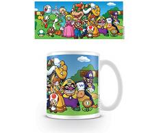 empireposter Nintendo - Super Mario Characters - Keramik Tasse - Größe Ø8,5 H9,5cm