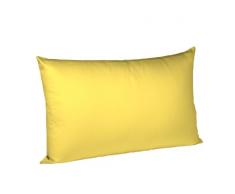 Fleuresse Colours Kissenbezug, Mako Satin, Gelb, 40 x 60 cm