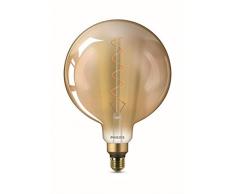 Philips LEDclassic Lampe Giant Gold, Vintage Retro-Design ersetzt 25W, E27, Flame (2000 Kelvin), 300 Lumen, Globe, Dekolampe