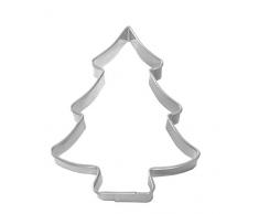 Birkmann 1010690410 Ausstechform Tannenbaum 8 cm, Kunststoff, Grau, 5 x 3 x 2 cm