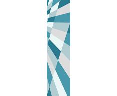 Bennetti 155166-6819 Schiebevorhang, Stoff, blau, 245 x 60 cm