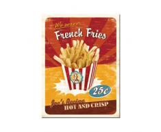 Nostalgic-Art 14231 USA - French Fries, Magnet 8x6 cm