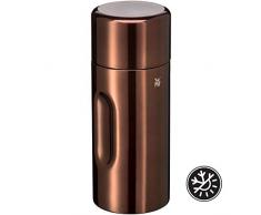 WMF Motion Isolierkanne 0,5l Cromargan Edelstahl, für Tee oder Kaffee, Thermosflasche mit Trinkbecher, hält 24h kalt & 12h warm, kupfer