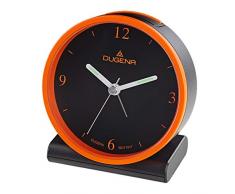 Dugena Funkwecker ohne Ticken, Leuchtzeigern und Snooze 4460945
