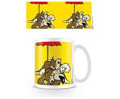 empireposter Looney Tunes - Wile E. Coyote - Keramik Tasse - Größe Ø8,5 H9,5cm