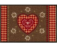 Wash + Dry 036838 Fußmatte Alpenglück 40 x 60 cm