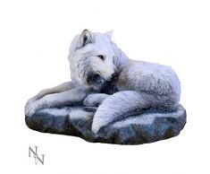 Nemesis Now Dekofigur Guardian of The North Lisa Parker, 26 cm, Weiß, Kunstharz, Einheitsgröße