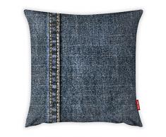 Bonamaison Dekorativ Kissenhülle, Kissenbezug, Zierkissenbezug, Wohnkultur, Für Sofa, Kaffeestube, Größe: 45X45 cm - Entworfen und hergestellt in der Türkei