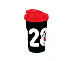 Disney Mickey Mouse 12067 Disney Mickey 90 Jahre 1928 Coffee to go Becher, Thermosbecher, Mehrwegbecher, Mehrfarbig