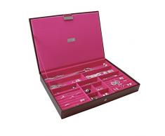 Stackers Schokobraun Übergroß Schmuckschatulle Deckel