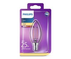 Philips LEDclassic Lampe ersetzt 25 W, E14, warmweiß (2700K), 250 Lumen, Kerze, 8718696573853