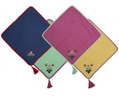 Katie Alice Festival Folk 4 Servietten aus Baumwolle im Set, 40,5 x 40,5 cm (16 x 16 Zoll)