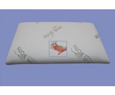 Supply24 Orthopädisches Bio Gel/Gelschaum Kopfkissen/Nackenkissen/Nackenstützkissen 80 x 40 x 13 cm Kissen mit 2 Seiten weich + mittel