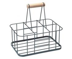 Kitchen Craft Drahtkorb für Flaschen, klassisches Design, aus der Living-Nostaligia-Produktreihe